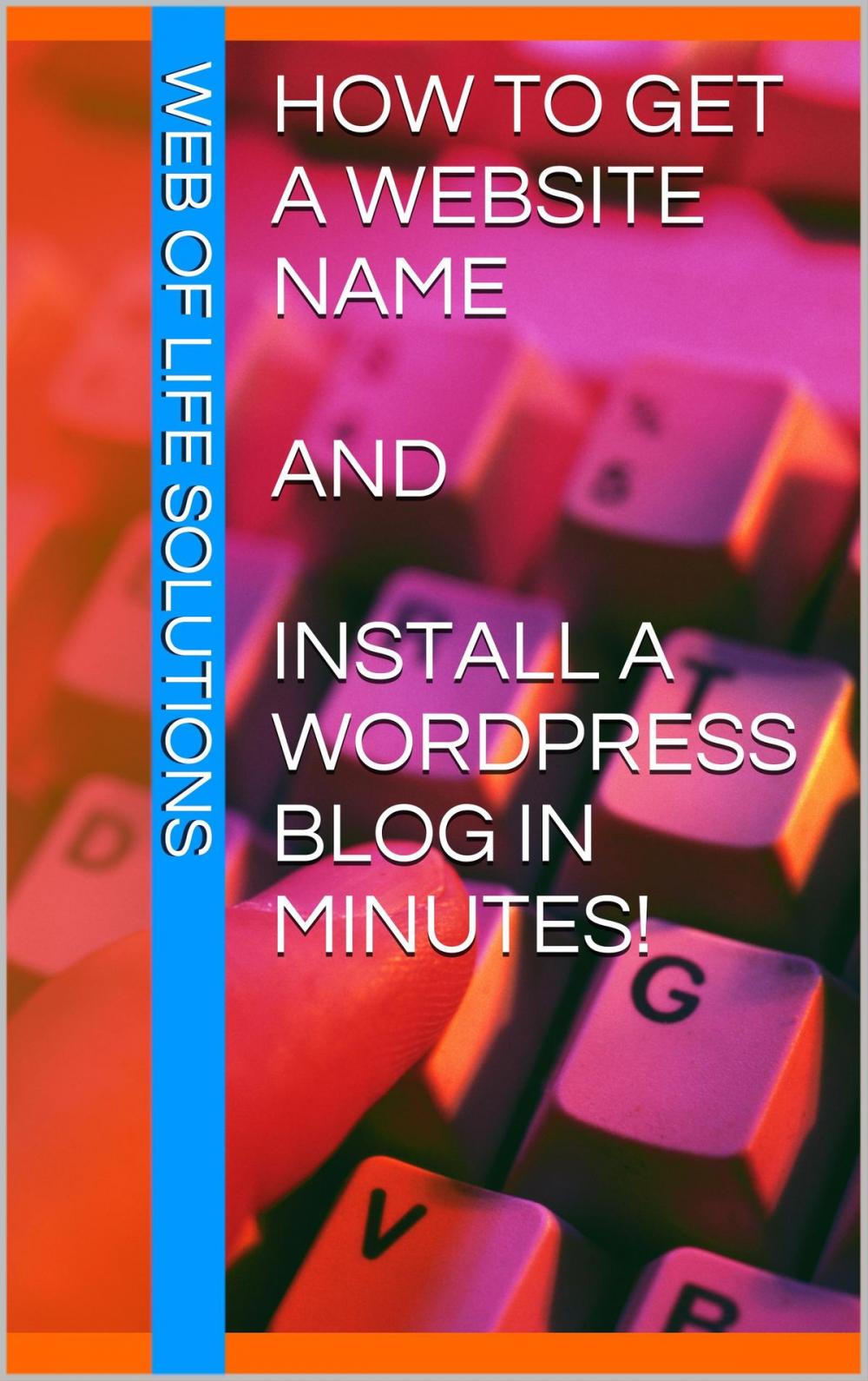Big bigCover of How To Get a Website Name and Install a WordPress Blog In Minutes!