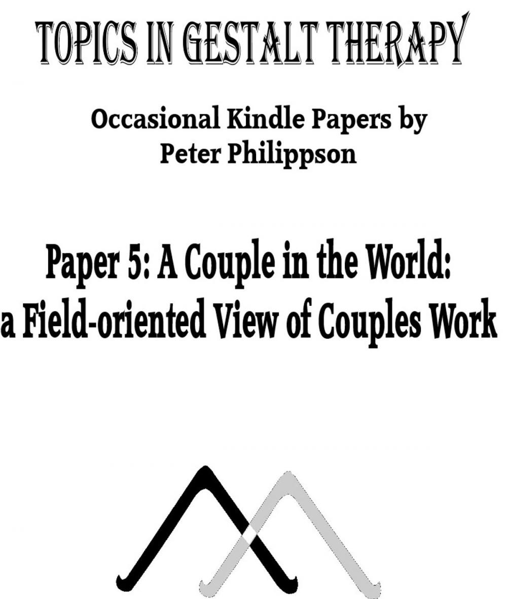 Big bigCover of A Couple in the World: a Field-oriented View of Couples Work