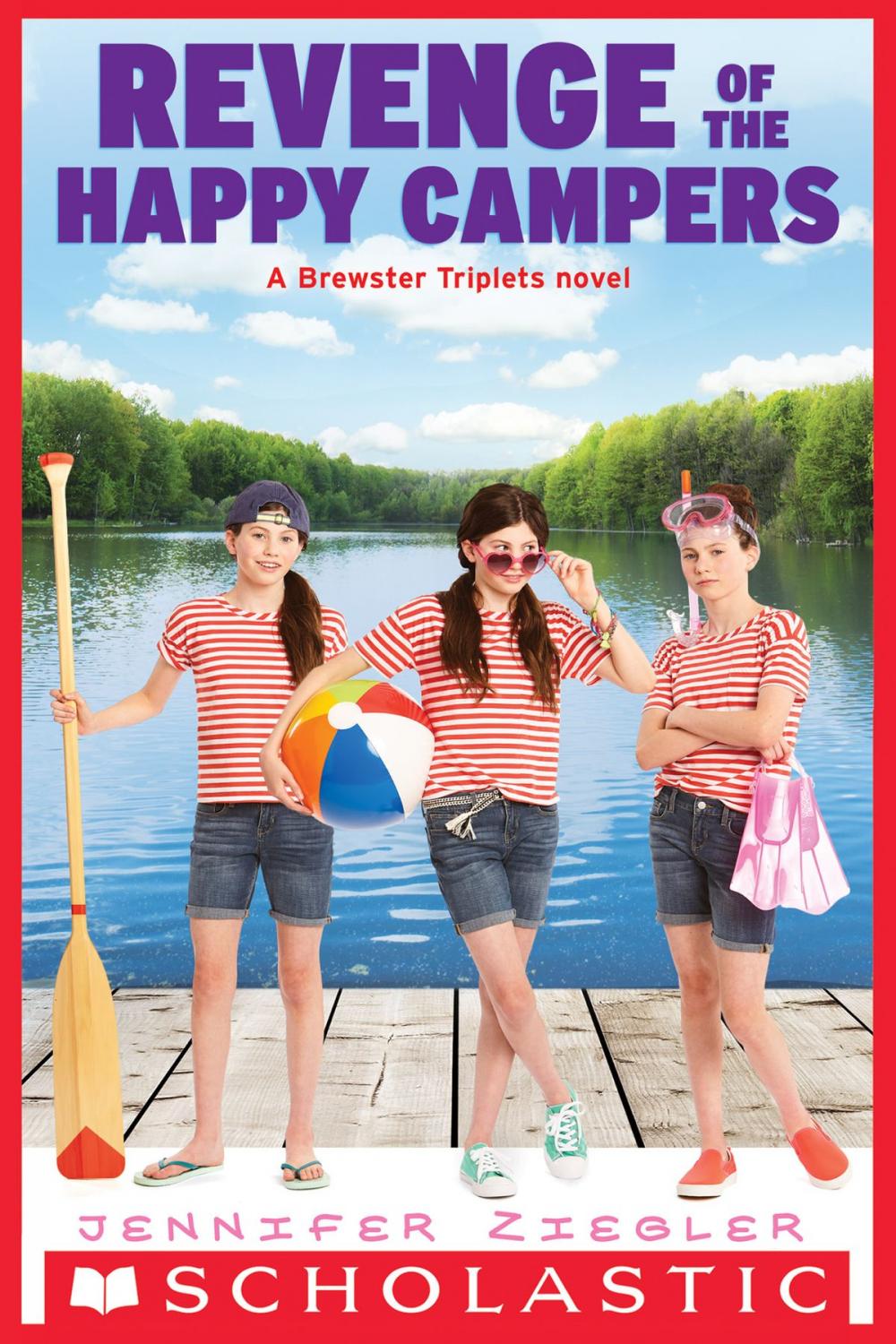 Big bigCover of Revenge of the Happy Campers (The Brewster Triplets)