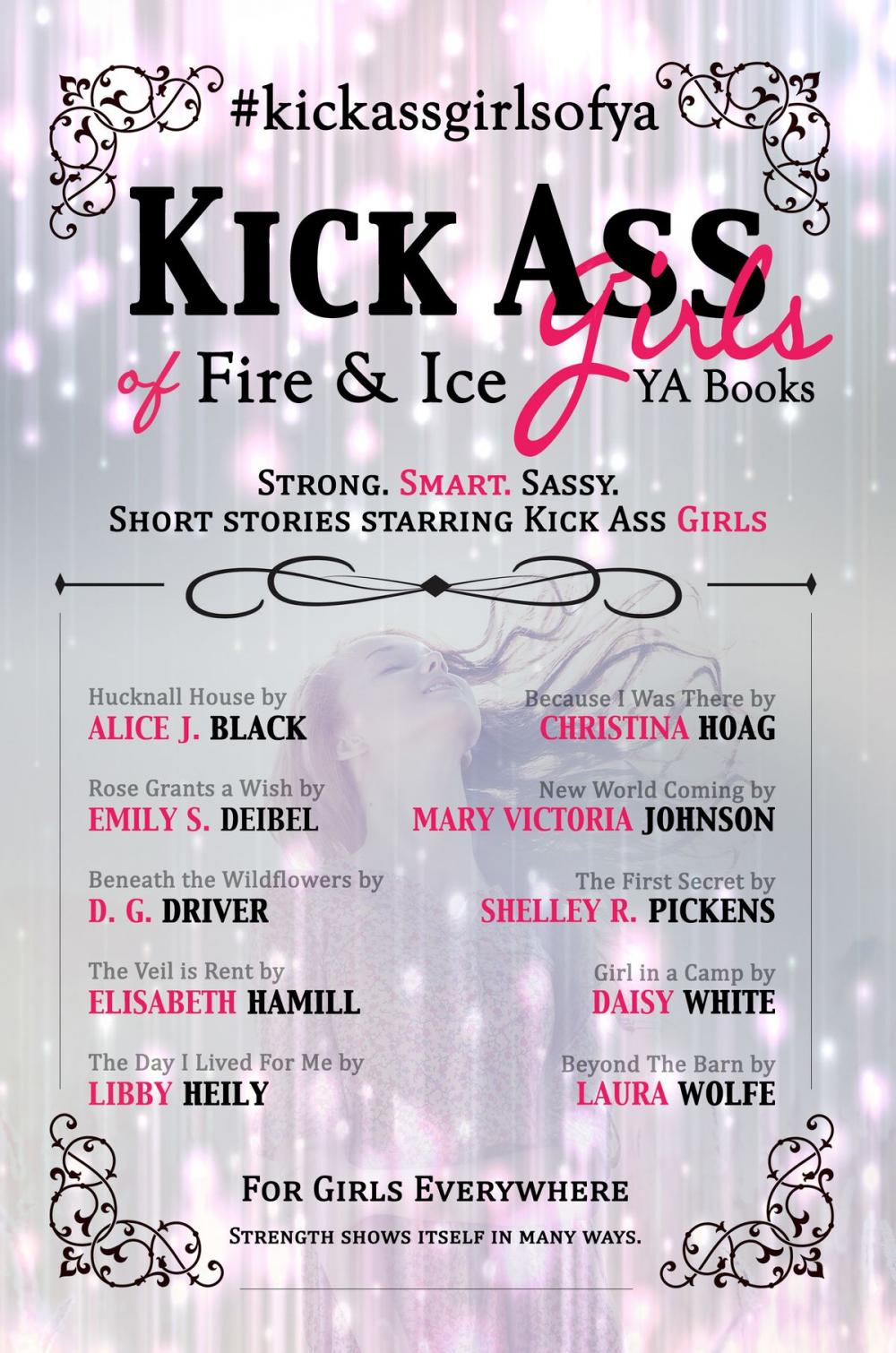 Big bigCover of Kick Ass Girls of Fire & Ice YA Books
