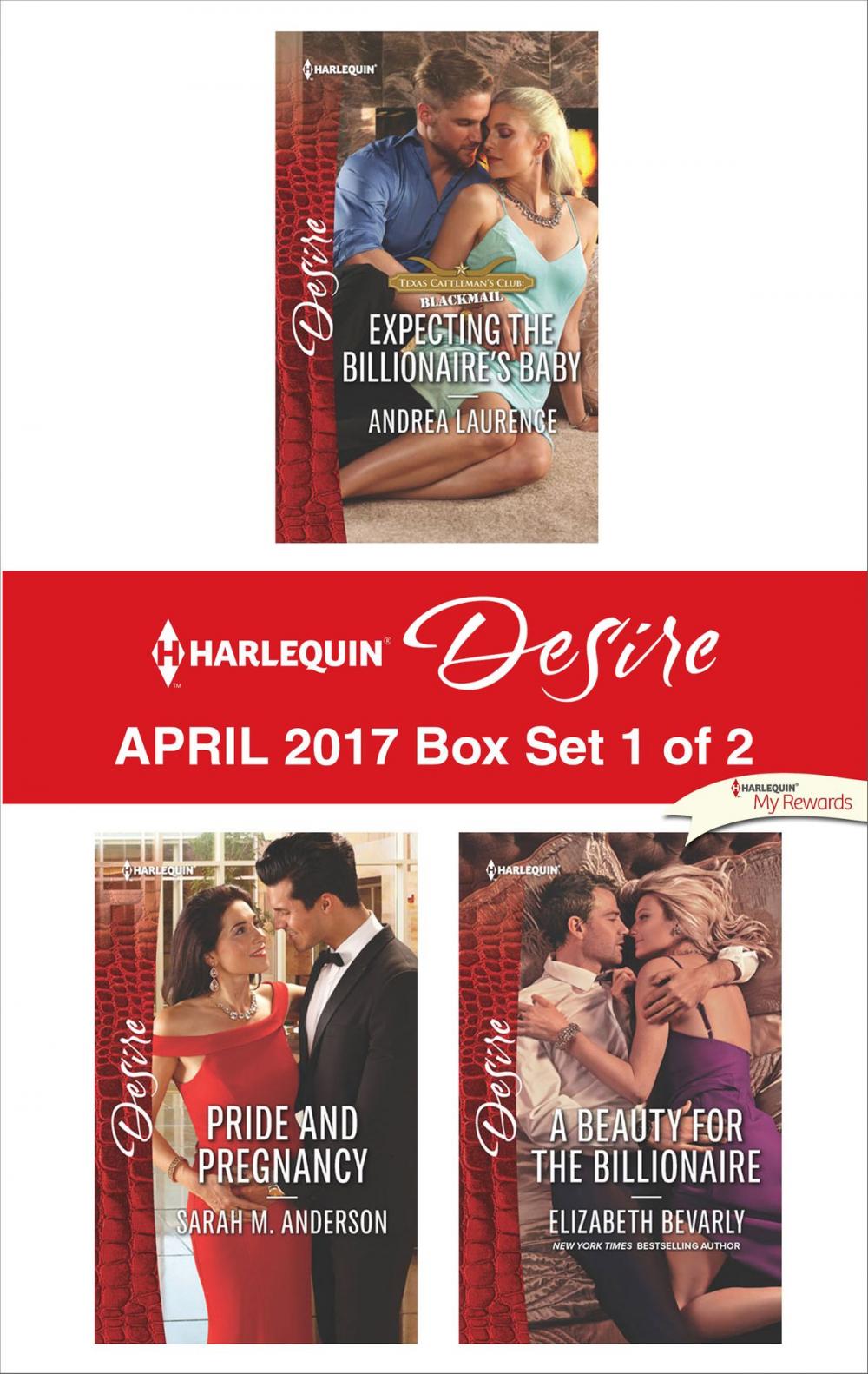 Big bigCover of Harlequin Desire April 2017 - Box Set 1 of 2