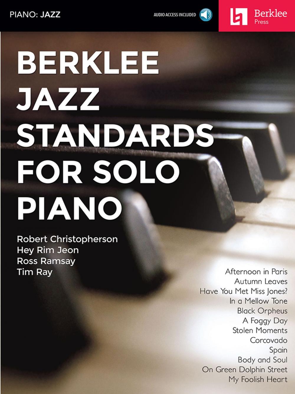 Big bigCover of Berklee Jazz Standards for Solo Piano
