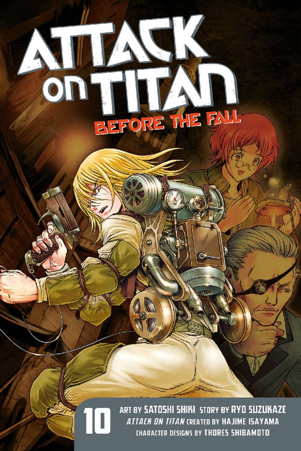 Big bigCover of Attack on Titan: Before the Fall