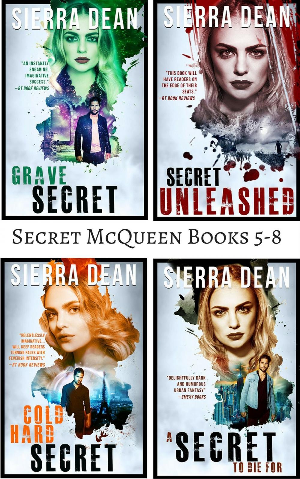Big bigCover of Secret McQueen Books 5-8