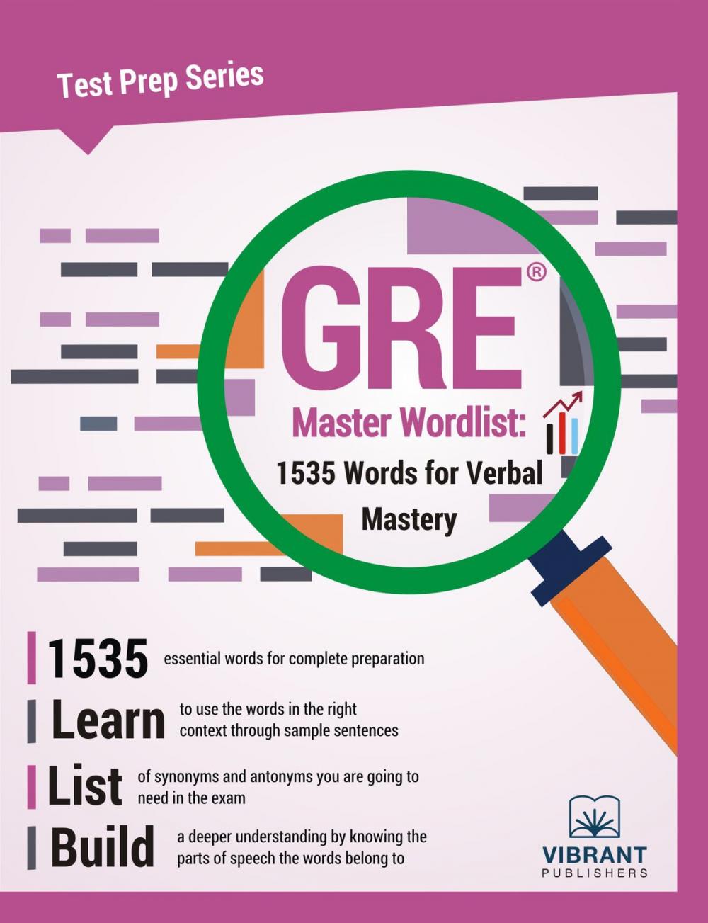 Big bigCover of GRE Master Wordlist: 1535 Words for Verbal Mastery
