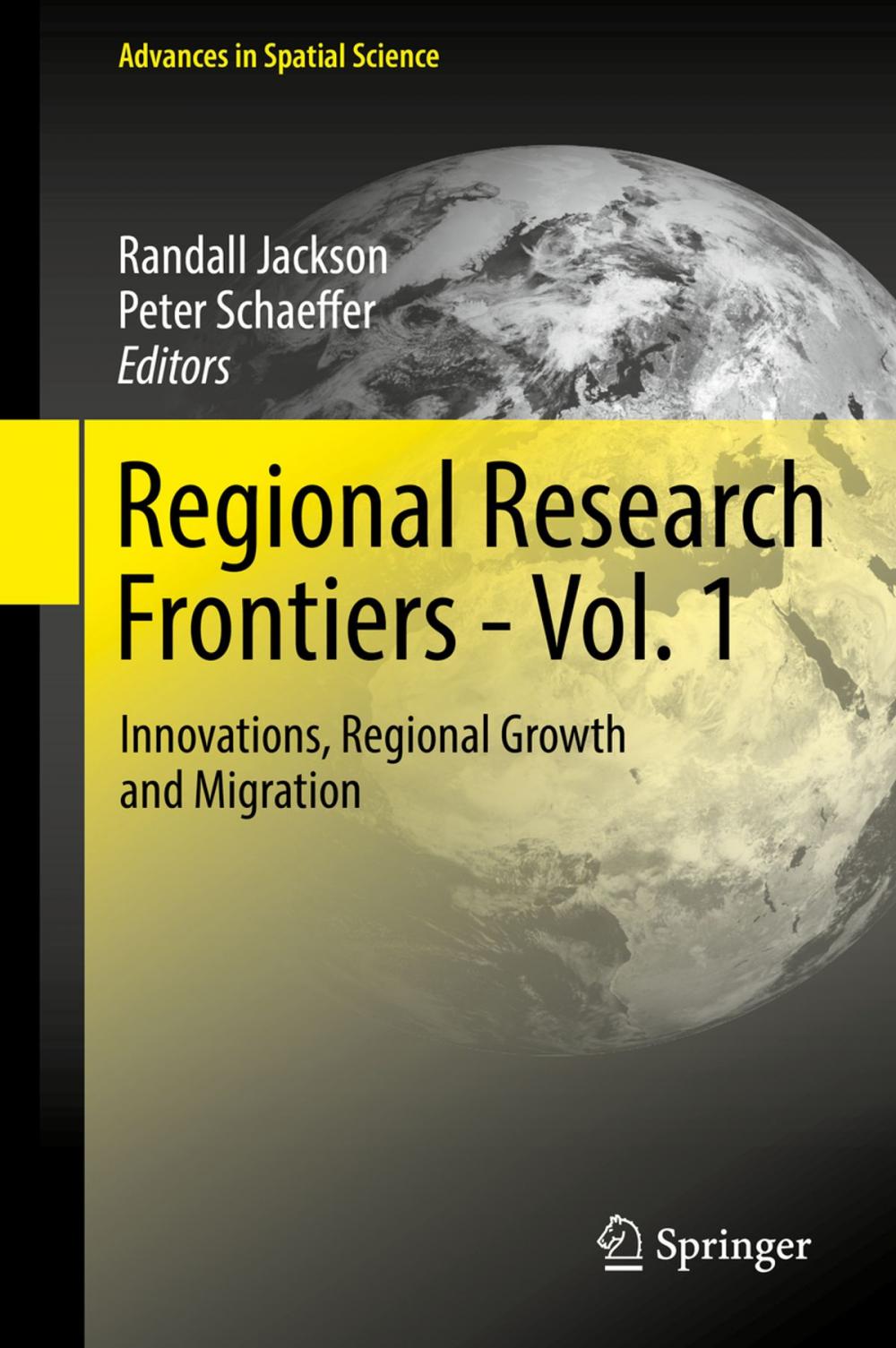 Big bigCover of Regional Research Frontiers - Vol. 1