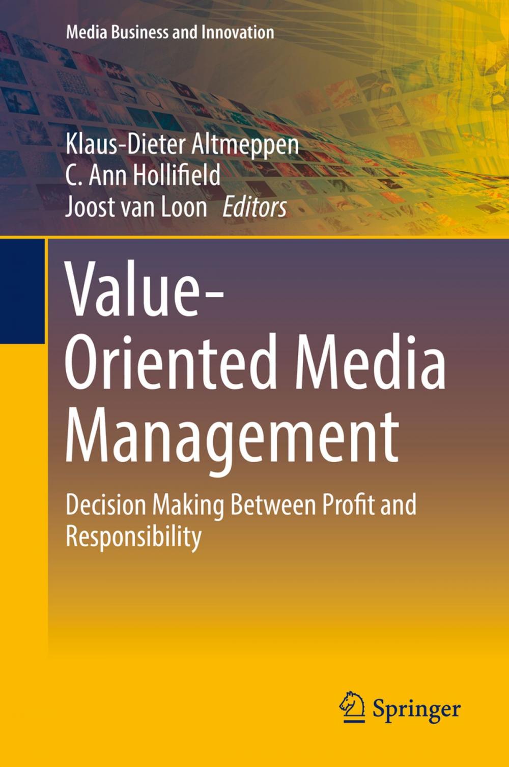Big bigCover of Value-Oriented Media Management