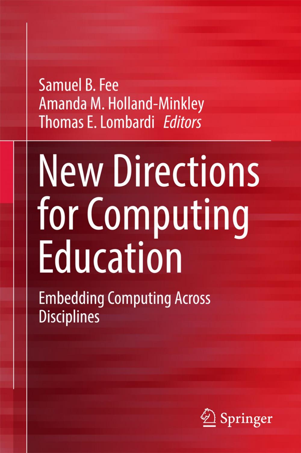 Big bigCover of New Directions for Computing Education