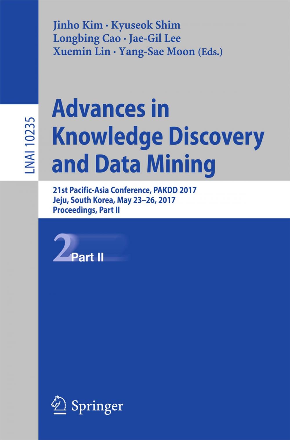 Big bigCover of Advances in Knowledge Discovery and Data Mining