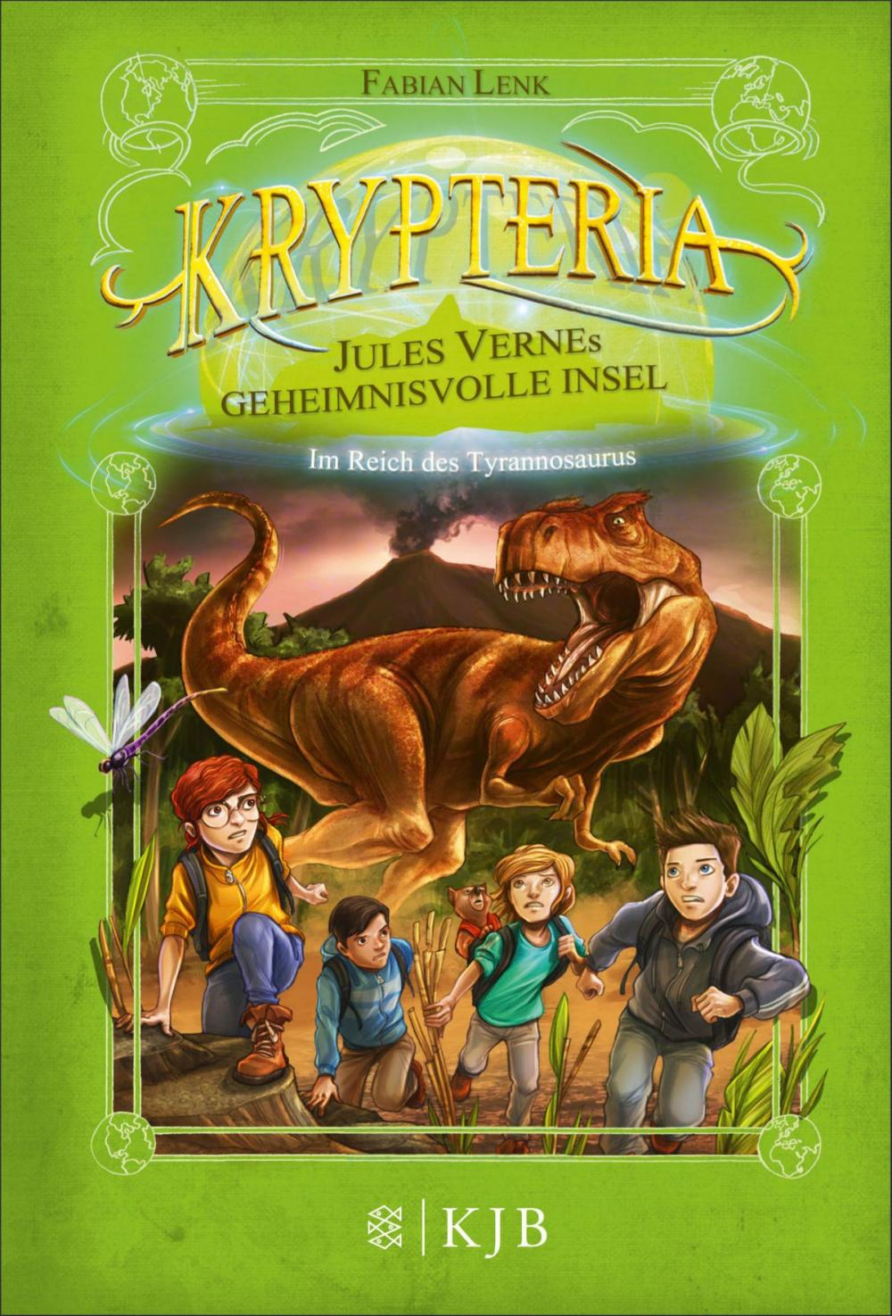 Big bigCover of Krypteria – Jules Vernes geheimnisvolle Insel. Im Reich des Tyrannosaurus