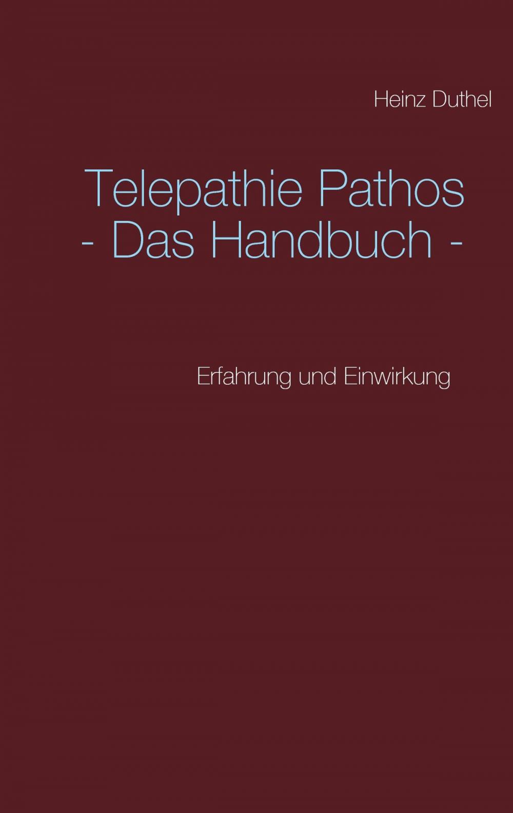 Big bigCover of Telepathie Pathos - Das Handbuch