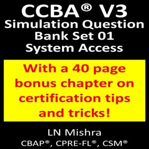 Cover of the book CCBA V3 -Simulation Test-Set-1 by Michael Thomas Sunnarborg