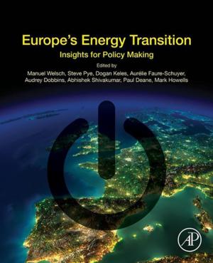 Cover of the book Europe’s Energy Transition by 