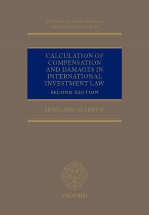 Cover of the book Calculation of Compensation and Damages in International Investment Law by Kalidasa