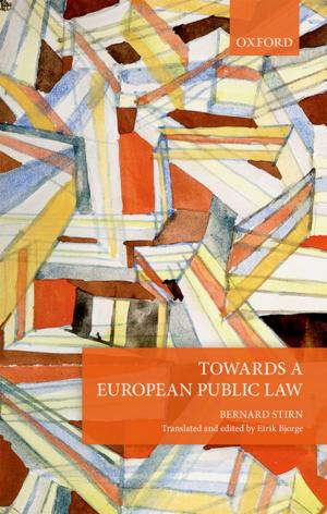 bigCover of the book Towards a European Public Law by 