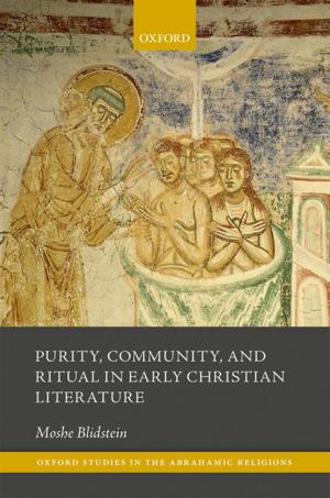 Book cover of Purity, Community, and Ritual in Early Christian Literature