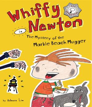 Book cover of Whiffy Newton in The Mystery of the Marble Beach Mugger
