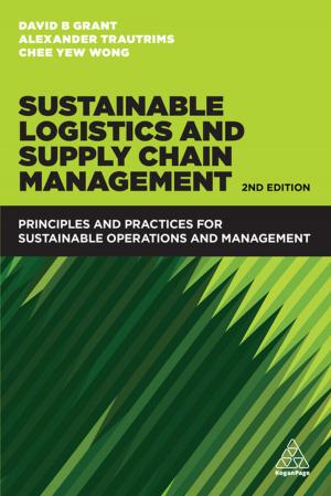 Book cover of Sustainable Logistics and Supply Chain Management
