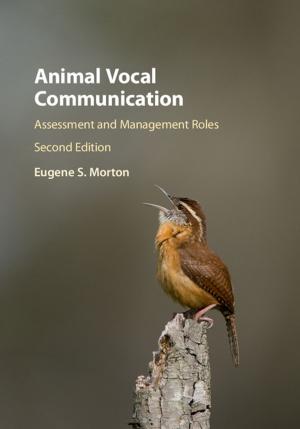 Cover of the book Animal Vocal Communication by Evert Van de Vliert