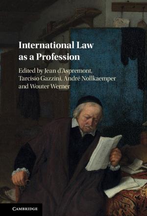 Cover of the book International Law as a Profession by Mackillo Kira, Stephan W. Koch