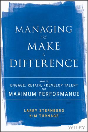 Cover of the book Managing to Make a Difference by Sara Anwar, John J. Carroll