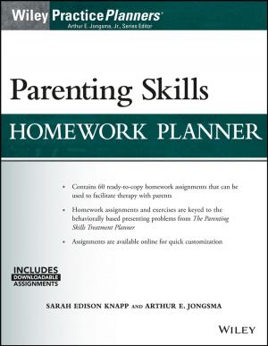 Cover of the book Parenting Skills Homework Planner (w/ Download) by Catherine A. Epstein