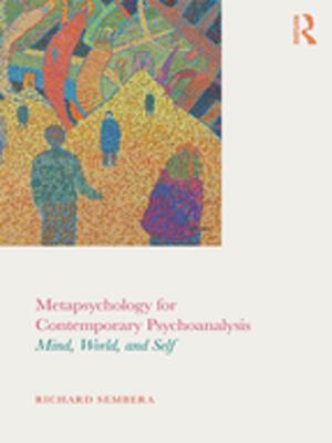 Cover of the book Metapsychology for Contemporary Psychoanalysis by John Knapp