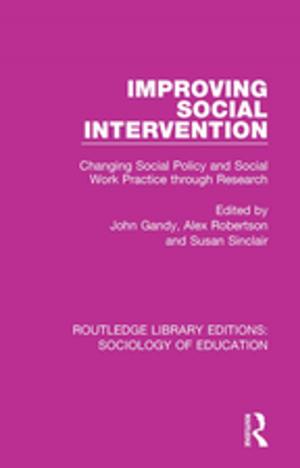 Cover of the book Improving Social Intervention by Geraldine Brodie, Emma Cole