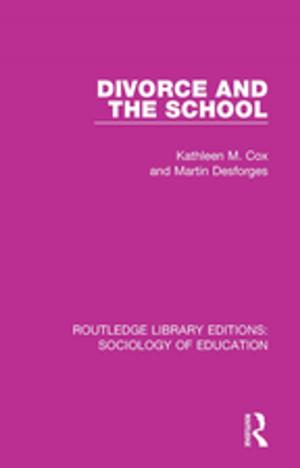 Cover of the book Divorce and the School by Jim Tushinski, Jim Van Buskirk