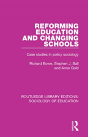 Cover of the book Reforming Education and Changing Schools by Jerry A. Carbo