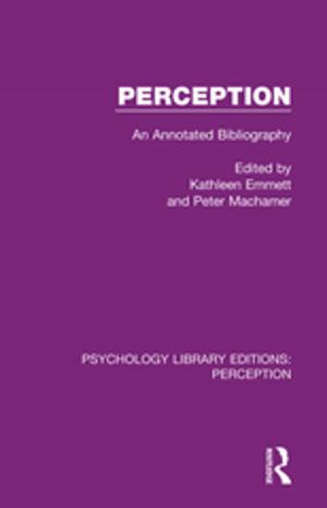 Cover of the book Perception by Patricia Faraldo Cabana
