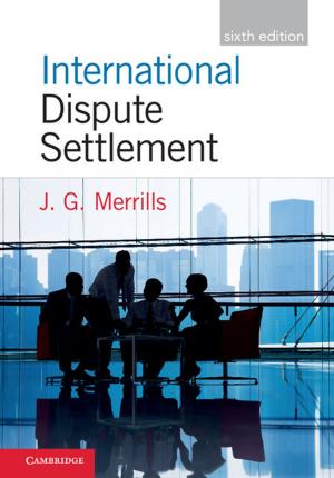 Cover of the book International Dispute Settlement by Elisa Buforn, Carmen Pro, Agustín Udías