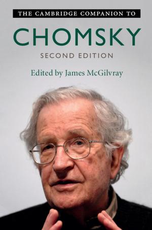 Cover of the book The Cambridge Companion to Chomsky by Professor Michael Dentith, Stephen T. Mudge