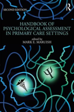Cover of the book Handbook of Psychological Assessment in Primary Care Settings by 