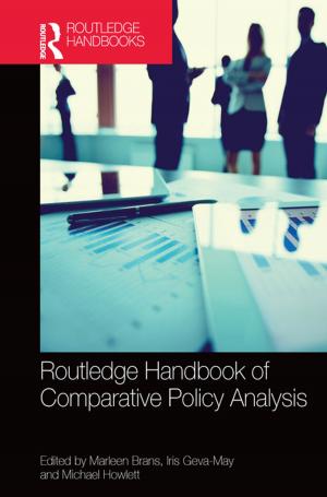 Cover of the book Routledge Handbook of Comparative Policy Analysis by Anthony Walsh