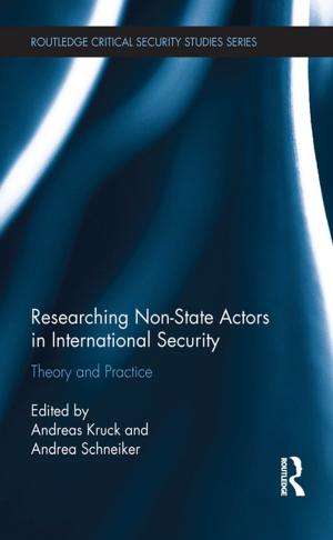 Cover of the book Researching Non-state Actors in International Security by Noe Marchevsky