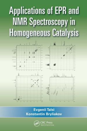 Cover of the book Applications of EPR and NMR Spectroscopy in Homogeneous Catalysis by 