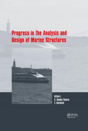 Cover of the book Progress in the Analysis and Design of Marine Structures by Trevor Linsley