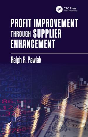 Cover of the book Profit Improvement through Supplier Enhancement by Theodore Macdonald, James Raftery