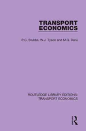 Cover of the book Transport Economics by Markman Ellis