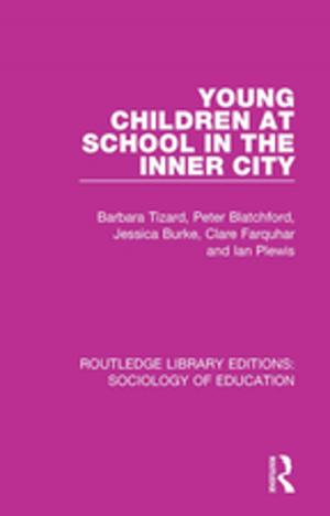 Cover of the book Young Children at School in the Inner City by Judith Davidson, David Koppenhaver