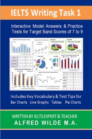 Cover of the book IELTS Writing Task 1 Interactive Model Answers, Practice Tests, Vocabulary & Test Tips by Norma Wahnon