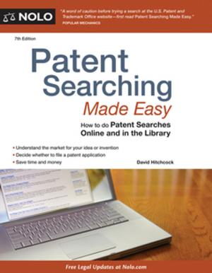 Cover of the book Patent Searching Made Easy by David Pressman, Attorney, David E. Blau