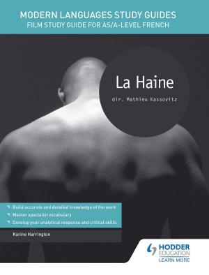 Book cover of Modern Languages Study Guides: La haine