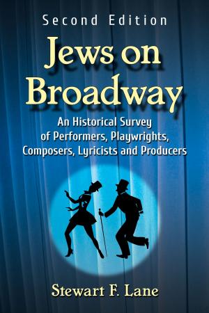 Cover of the book Jews on Broadway by Robert J. Scarry