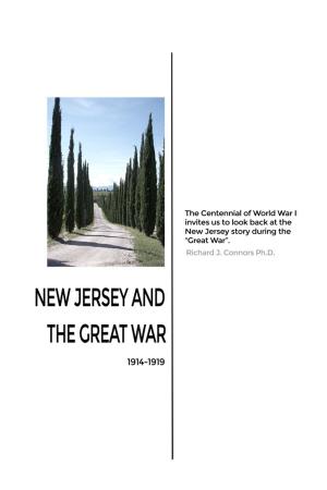 Cover of the book New Jersey and the Great War by Rudolph Lurz