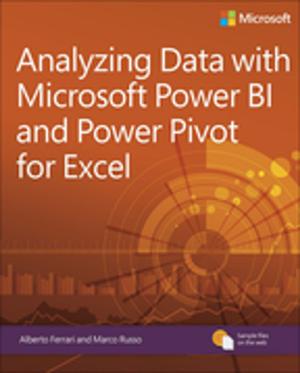 Cover of the book Analyzing Data with Power BI and Power Pivot for Excel by Iducate Learning Technologies