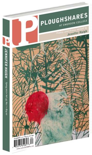 Book cover of Ploughshares Spring Issue Volume 43 No. 1 Guest-Edited by Jennifer Haigh