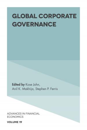 Cover of the book Global Corporate Governance by 