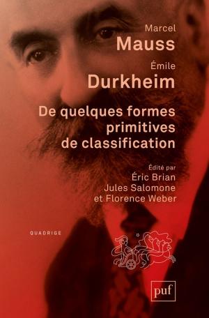 Cover of the book De quelques formes primitives de classification by Marie-Claire Durieux